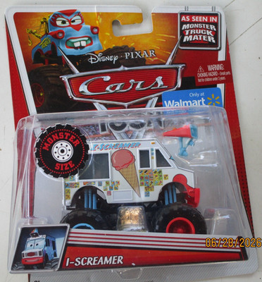DISNEY PIXAR CARS  WAL-MART   I-SCREAMER