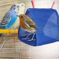 Summer Breathable Mesh Pet Bird Parrot Nest Hammock Bed Hamster House Cage Toy
