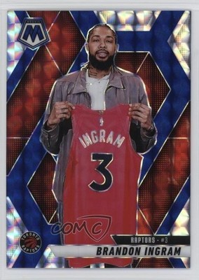 2024-25 Panini Mosaic Choice Blue Mosaic Prizm 6/45 Brandon Ingram #121 1s2h