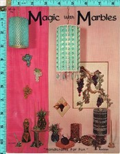 "Magic with Marbles"  1966 Handicrafts for Fun Craft Booklet HP-155