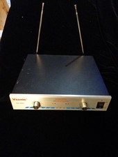 vsonic vs-2003 wireless microphone system 1/4" microphone jacks.