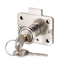 Gold Tone Safety Cabinet Drawer Deadbolt Lock W Key