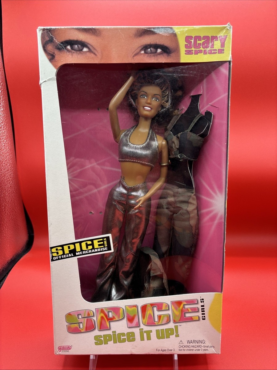 Spice Girls Spice It Up Doll 1998 Scary Spice Melanie B NIB Galoob