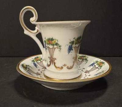 VTG ~ Weimar Porzellan Bavaria Germany demitasse Cup & Saucer ~ RARE   Gift