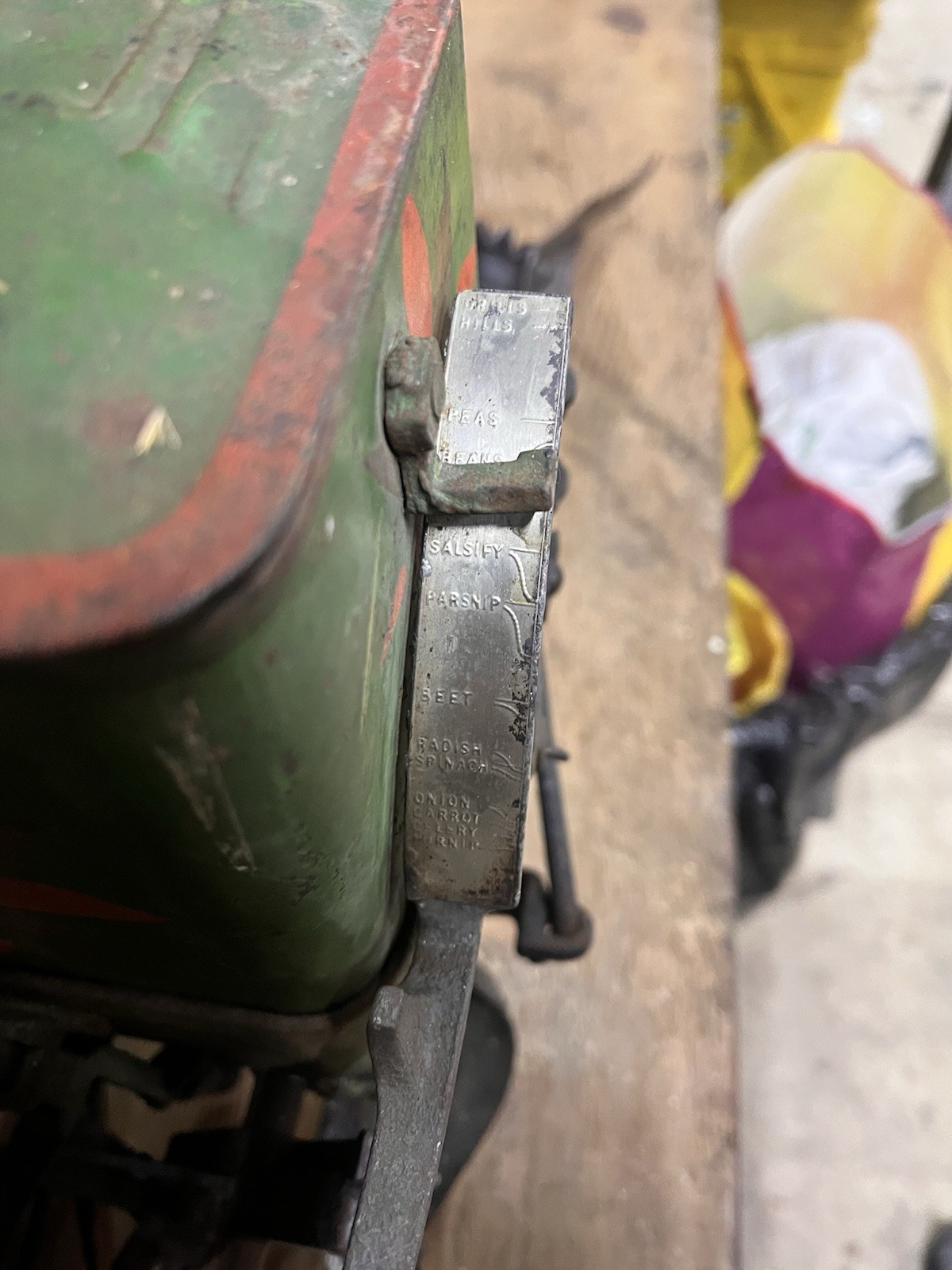 Planet Jr No.4 Seeder & Cultivator W/ Orig Wood Box, Plow, Leaf Lifter and More!