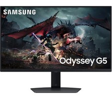 SAMSUNG 27" IPS LCD GAMING MONITOR ODYSSEY G5 LS27DG502 QUAD HD 1440P 180Hz HDMI