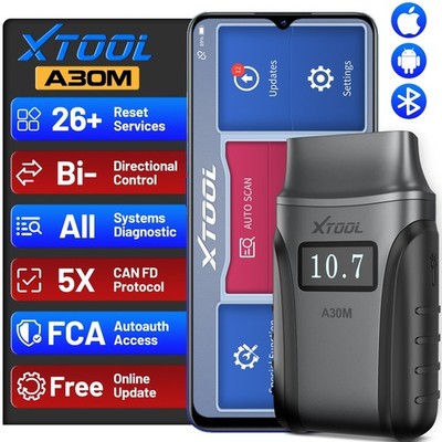 XTOOL Anyscan+ A30M Vollsystem-Diagnosegerät Bidirektionaler OBD2-Scanner