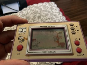 Vintage 1982 Nintendo Game & Watch Snoopy Tennis - Tested and Working- SP-30