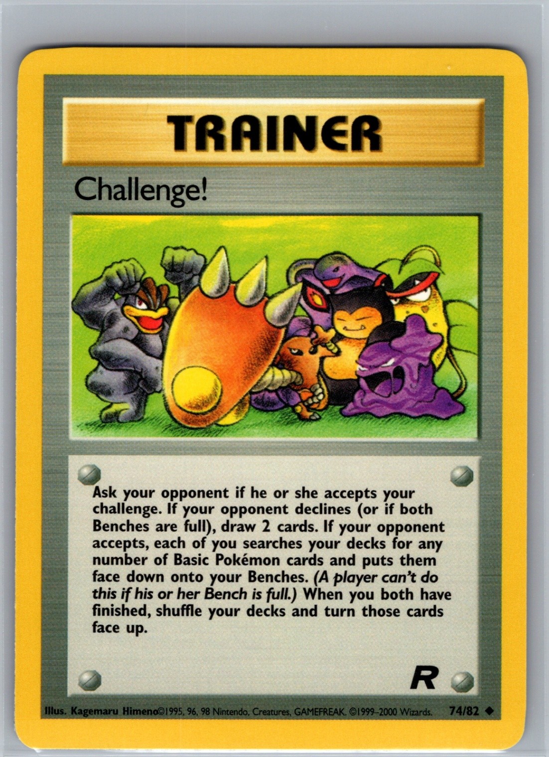 Challenge! Uncommon Team Rocket 74/82 NM
