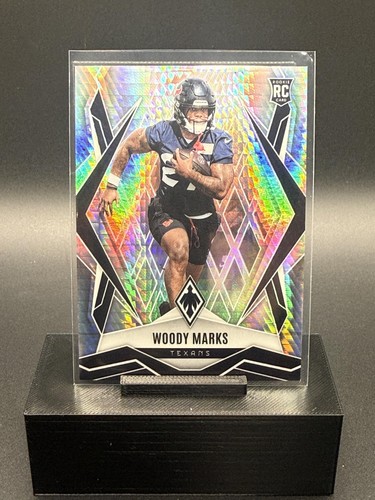 2025 Panini Phoenix #236 Woody Marks Silver Hyper Prizm