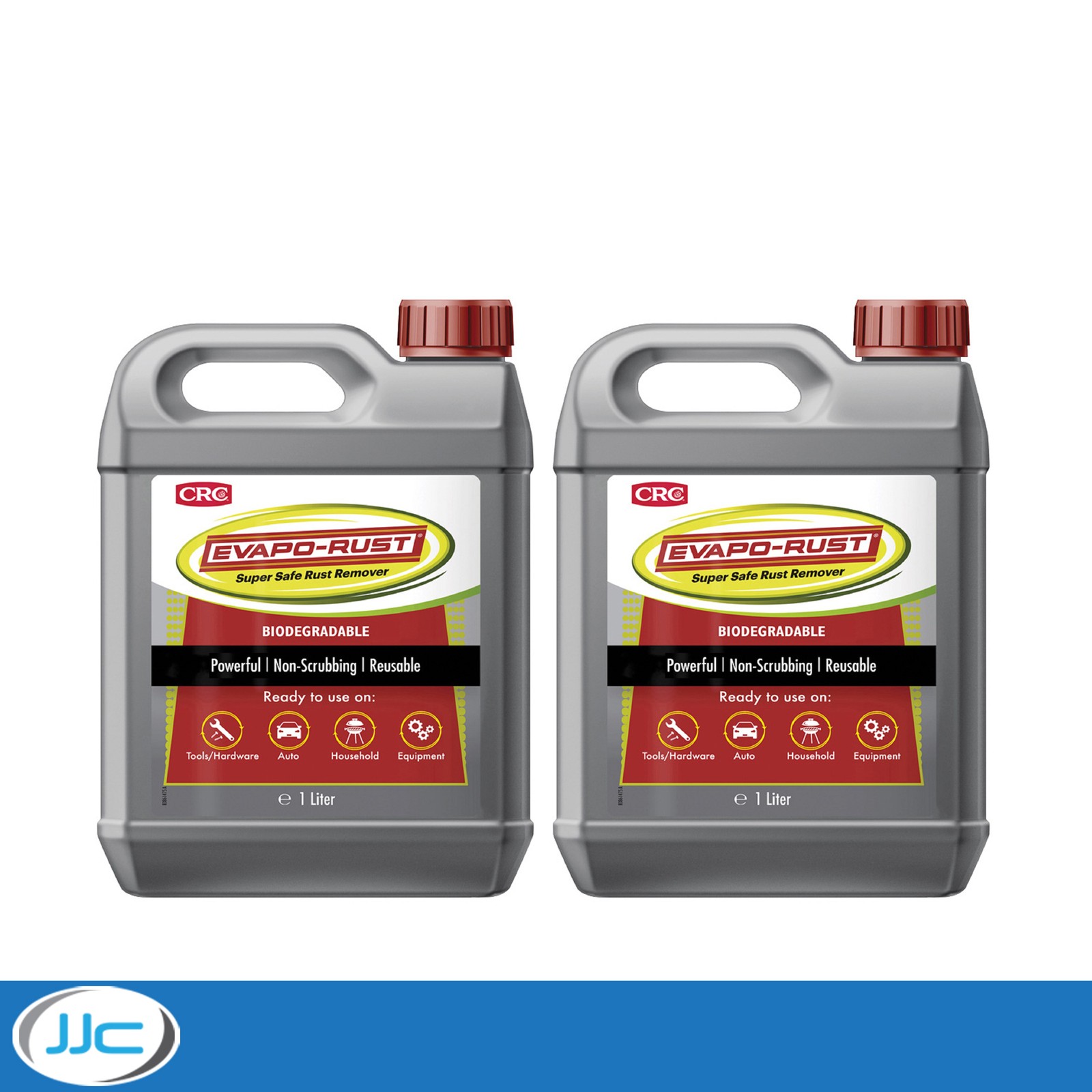 2 x 1L, Evapo-Rust Rust Removal Solution (Non Toxic & Corrosive / Biodegradable)