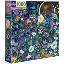 1000 Piece Puzzle - Moon Garden Jigsaw Puzzle for Adults, Square 23" x 23" Ma...