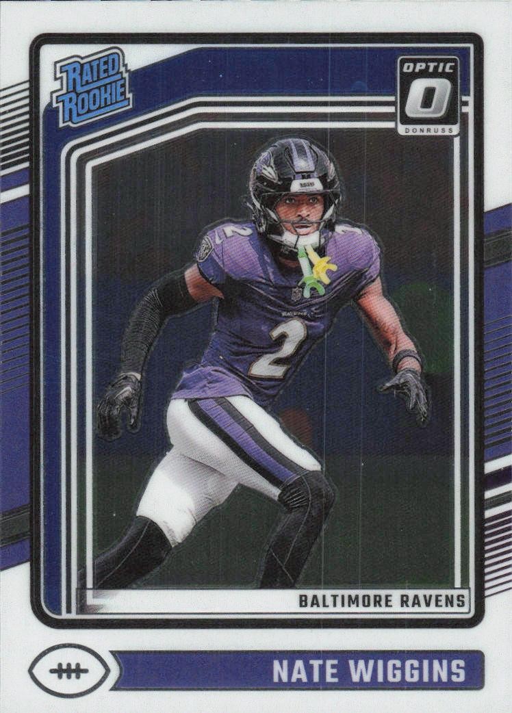 Nate Wiggins #281 2024 Donruss Optic