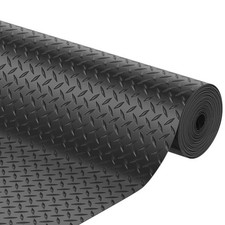 8.1x21 FT Garage Floor Mat, 2.8mm Thickened Flooring Roll for Under Car Diamo...