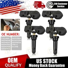4pcs Oem 56029479ab Tpms Tire Pressure Sensor For Jeep Wrangler Dodge Chrysler