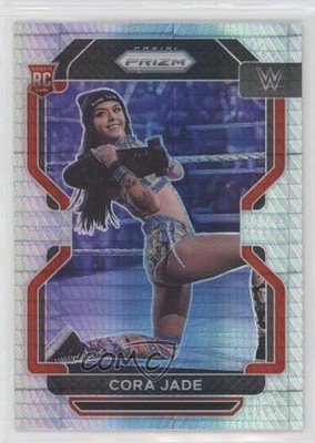 2022 Panini Prizm WWE Hyper Prizm Cora Jade #188 Rookie RC 10vy