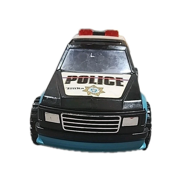 1991 Tonka State Police Highway Patrol Truck With Lights & Sounds Toy Vintage - Image 4 of 4