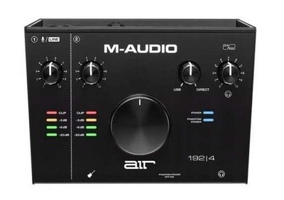 M-Audio AIR 192/4 USB-Audio-Interface 24/192, 2 Eingänge/2 Ausgänge