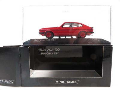1:43 Minichamps 400082225 Ford Capri III 1982 red D3