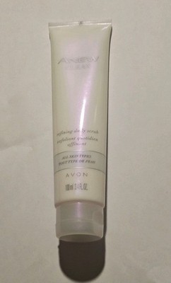 Avon Anew Clean Refining Daily Scrub Exfoliant All Skin Types 3.4 oz..Free Ship