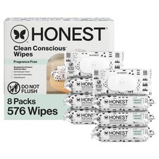 The Honest Company Baby Wipes Pattern Play 576 Count