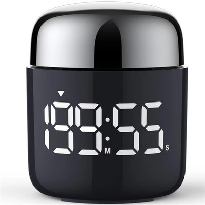 Rotating Kitchen Timer  LED Display with 199 minute countdown/countup  Bottom An
