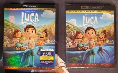 Disney Pixar Luca 4K UHD Blu-ray Ultimate Collector's Edition 