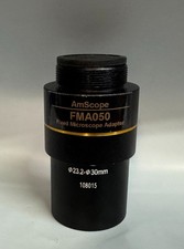 AmScope FMA050 Fixed Microscope Adapter Camera Lens Adapter 23.2mm - 30mm