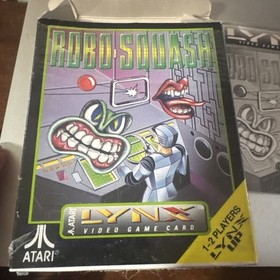 ATARI LYNX  ROBO-SQUASH  CIB TESTED