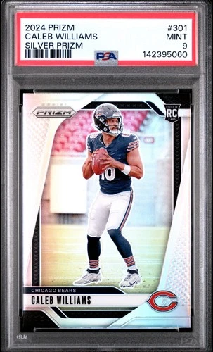New Listing2024 Panini Prizm - Rookies Caleb Williams #301 Silver Prizm (RC)