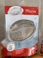 Pfister Universal 5-Spray Wall Mount Shower Head Polished Chrome 015-WS2-TD2C