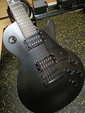 Electric Guitar Epiphone Les Paul Japan 102046 Matte Black Humbuckers