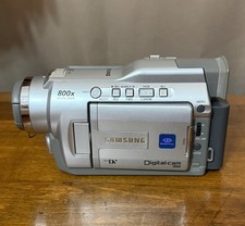 Samsung SCD23 Mini DV Camcorder For Parts / Repair NEW Battery Night Vision