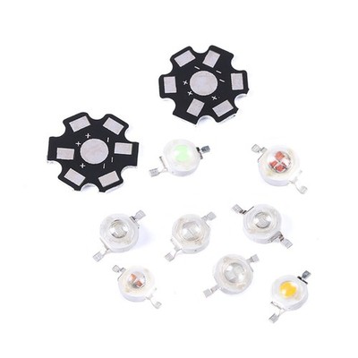 LED Lampenperlen, versch Farben, Power Emitter Chip, 1W 3W 5W Hochleistungs LEDs