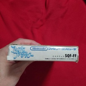 Final Fantasy 1 NES SQUARE Nintendo Famicom With Box from Japan Used Rare