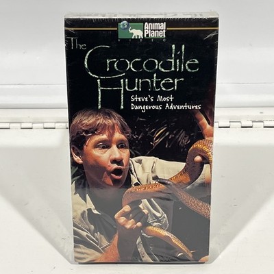 The Crocodile Hunter Steve s Most Dangerous Adventures VHS Sealed Animal Planet