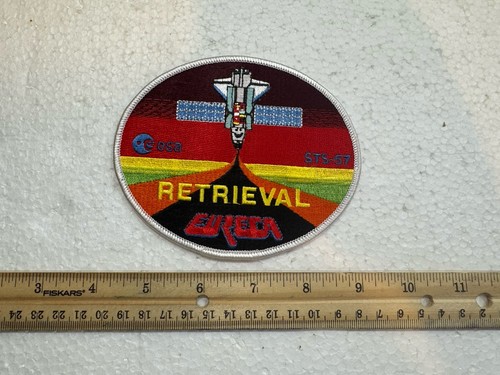 Vintage NASA Space Shuttle Patch- STS-57 EURECA Retrieval | eBay