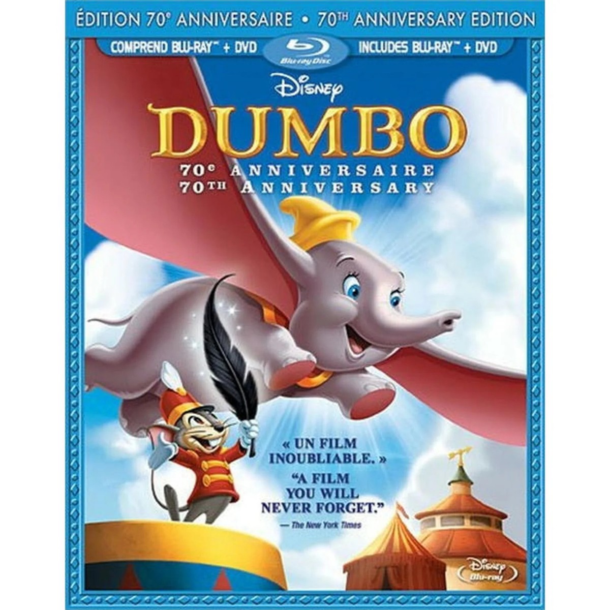 Disney's Dumbo: 70th Anniversary Edition [Blu-Ray + DVD