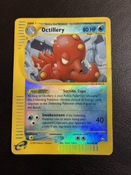 Octillery 26/147 Aquapolis Reverse Holo Rare