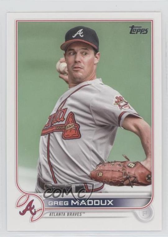 2022 Topps Update Legend Variation SP Greg Maddux #US31 HOF 14ll