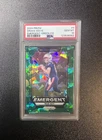 2024 Panini Prizm - Emergent Drake Maye #4 Green Ice Prizm (RC) PSA 10