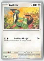 Cyclizar 163/198 Scarlet & Violet Base Set Uncommon