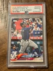 2018 Ronald Acuna Jr. Topps Update At Bat Blue Jersey Rookie RC PSA 10 Gem Mint