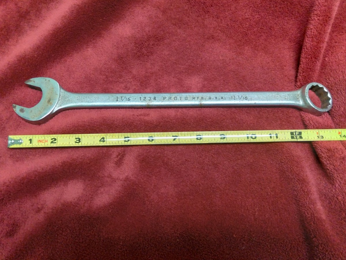 Vintage Proto Tools - # 1234 Open And Closed End 1 1/16