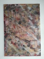 Quadro Moderno Astratto pezzo unico Realizzato A Mano