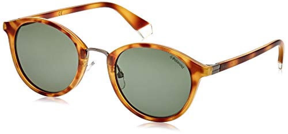 (TG. 50) Polaroid PLD 2091/S Occhiali, SX7/UC LT Havana, 50 Uomo - NUOVO