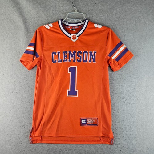 Clemson Tigers Fußball Trikot Jugend klein orange #1 Colosseum NCAA Jungen Kinder