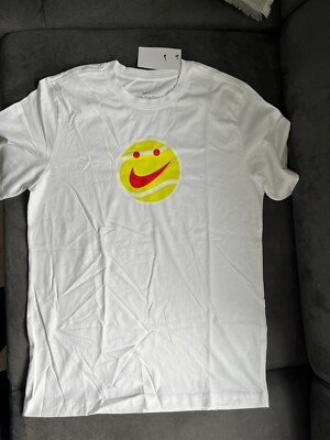 Nike US Open Smiley Tennis Shirt Gr.M NEU