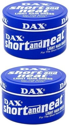2 X DAX WAX BLUE KURZES UND GEPFLEGTES LEICHTES HAARKLEID 99g + KOSTENLOSE LIEFERUNG MIT NACHVERFOLGUNG