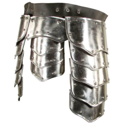 Mittelalterlich Gothic Warrior Tassets Gürtel Obere Bein Schutz Armor Ritter